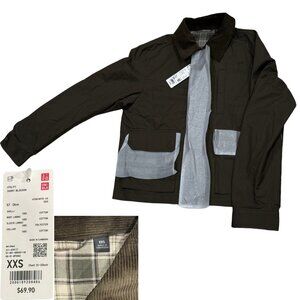 UNIQLO Utility Short Blouson Jacket – Olive Green (Size XXS, NWT)